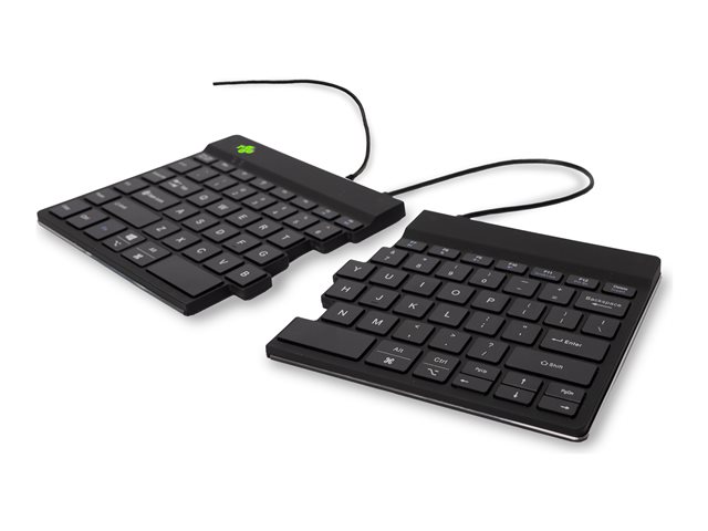 Split Ergonomisch Toetsenbord QWERTY(US) Zwart Bedraad