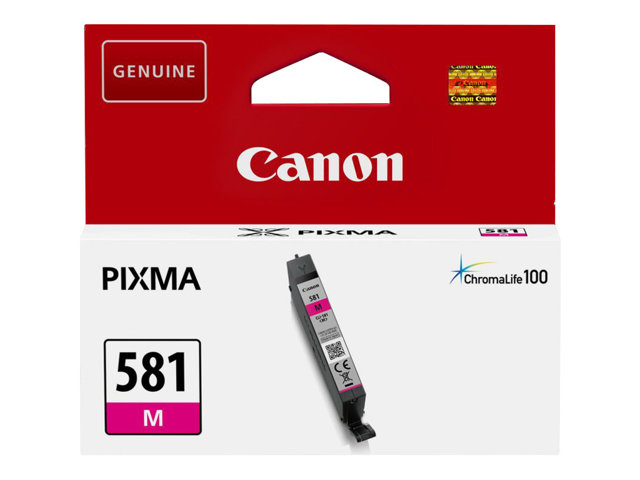 Canon CLI-581M - 5.6 ml - magenta - original - ink tank - for PIXMA TS6251, TS6350, TS6351, TS705, TS8252, TS8350, TS8351, TS8352, TS9550, TS9551