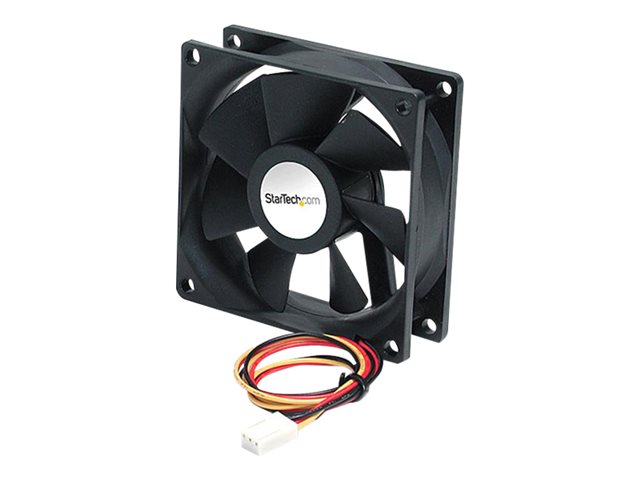StarTech.com 92x25mm Ball Bearing Quiet Computer Case Fan w/ TX3 Connector - 3 pin case Fan - TX3 Fan - 90mm Fan (FAN9X25TX3L) - System fan kit - 92 mm