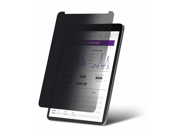 StarTech.com - Screen protector for tablet - for portrait/landscape, touch-enabled, +/-30° view, blocks up to 51% blue light, matte - with privacy filter - 4-way - 12.9\" - black - for Apple 12.9-inch iPad Pro (3rd generation, 4th generation, 5th gene