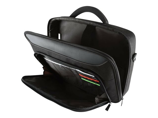 Targus Classic Clamshell - Notebook carrying case - 14\" - black, red