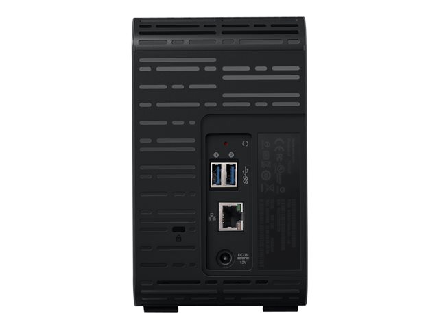 WD My Cloud EX2 Ultra WDBVBZ0040JCH - Personal cloud storage device - 2 bays - 4 TB - HDD 2 TB x 2 - RAID RAID 0, 1, JBOD - RAM 1 GB - Gigabit Ethernet - iSCSI support