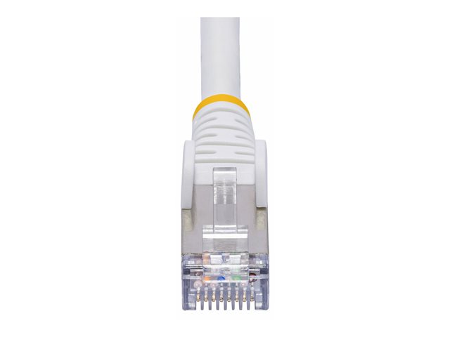 StarTech.com 50cm White CAT8 Ethernet Cable, Snagless, S/FTP, 25G/40G - Patch cable - RJ-45 (M) to RJ-45 (M) - 50 cm - 5.6 mm - S/FTP - CAT 5/5e/6/6a/8 - IEEE 802.3bt/IEEE 802.3ba - snagless, halogen-free - white