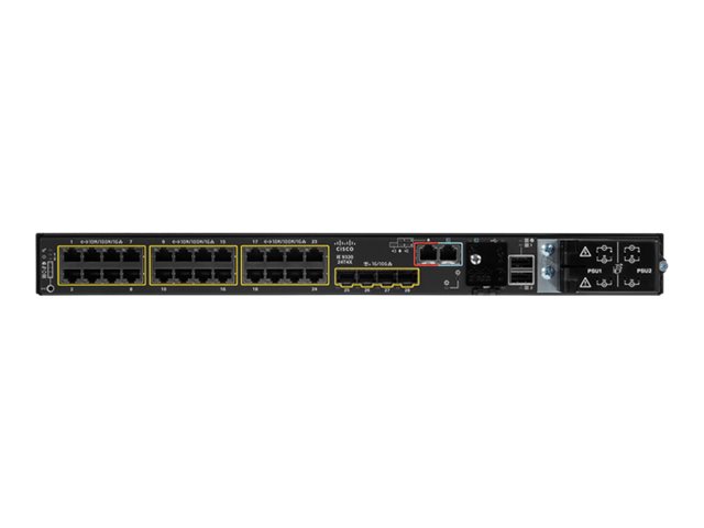 Cisco Catalyst IE9320 Rugged Series - Switch - Managed - 24 x 10/100/1000 + 4 x 10 Gigabit SFP+ (uplink) - rack-mountable