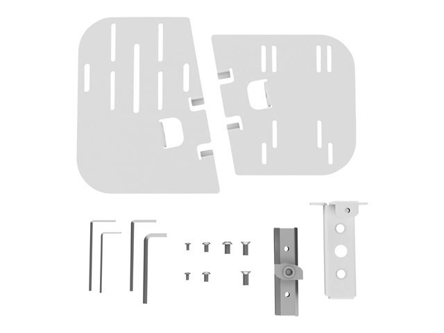 Ergotron CareFit - Mounting component (horizontal bracket) - for barcode scanner - medical - snow white - enclosure - for P/N: 61-367-030, 61-367-060