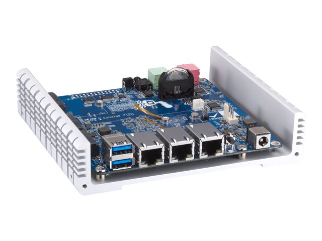 QNAP QBoat Sunny - Server - system development board with heatsink base 1-way - 1 x Alpine AL-314 up to - RAM 2 GB - flash 512 GB - Gigabit Ethernet - QTS Lite 4.3.3 - monitor: none