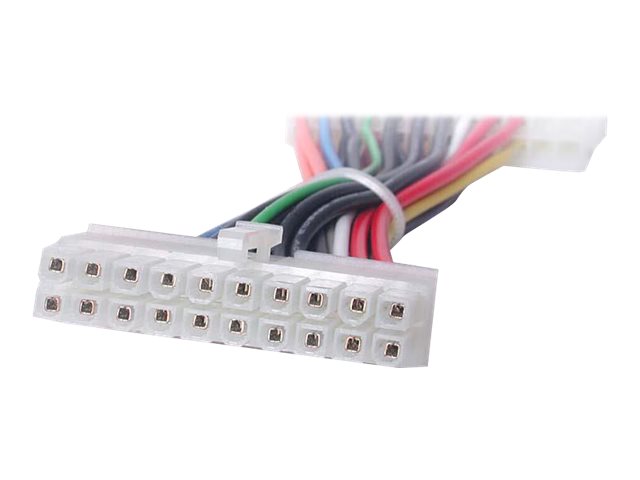 StarTech.com 6in 20 Pin Motherboard to 24 Pin ATX Power Adapter - M/F - Power connector adaptor - 20 pin ATX (F) to 24 pin ATX (M) - 15.2 cm - for P/N: ATX2POW500HS, ATX2POW450HS, ATX2POW400HS, ATX2PW550PRO, ATX2PW500PRO, ATX2PW450PRO