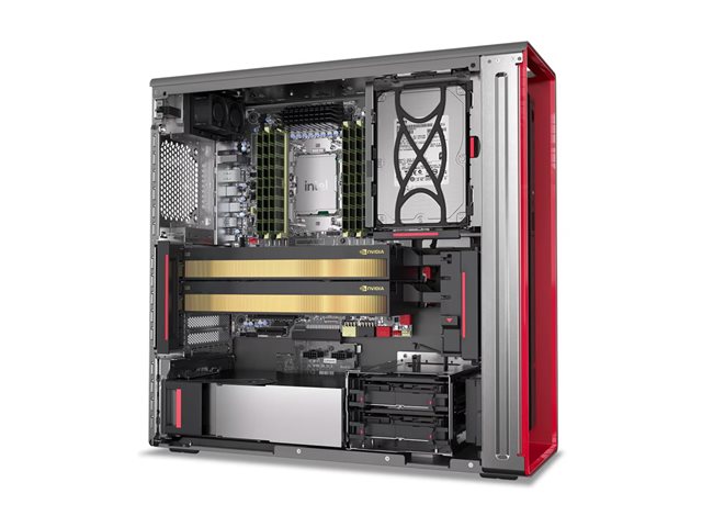 ThinkStation P5 Gen 2, Intel® Xeon® 634 (2.70GHz, 48MB), W11 P64 WS EMEA WE (EN/FR/DE/IT/NL), 32.0GB, 1x1TB SSD M.2 2280 PCIe Gen5 Performance TLC Opal, Integrated Ethernet, 750W, 3YR Premier NBD,3 Year On-site , -, USB Calliope Gen 3 Mouse (Black)