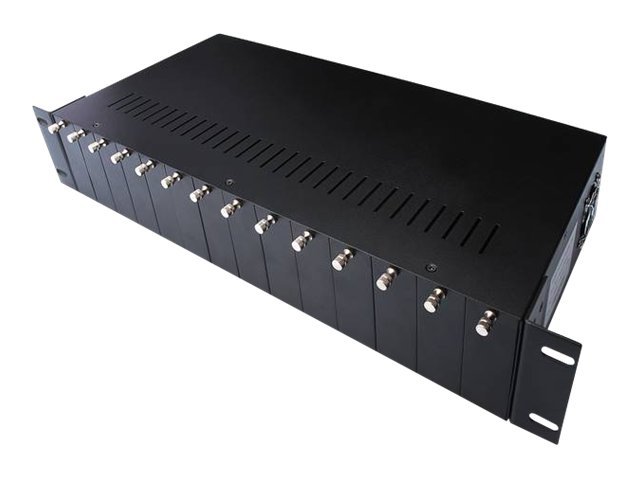 MEDIA CONVERTER CHASSIS 14 SLOTS 2U FO