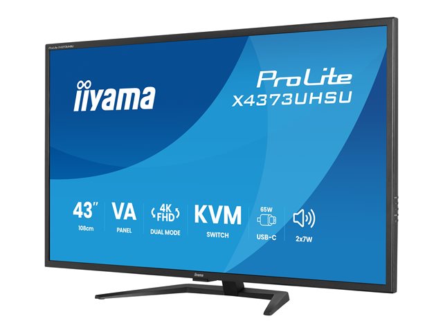 X4373UHSU-B2 43\" UHD USB-C BLACK