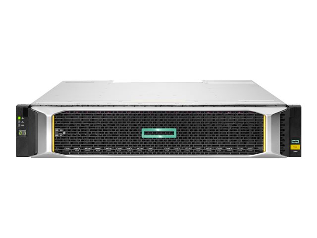 HPE Modular Smart Array 2062 12Gb SAS SFF Storage - 6th Generation - hard drive array - 3.84 TB - 24 bays (SAS-3) - SSD 1.92 TB x 2 - SAS 12Gb/s (external) - rack-mountable - 2U