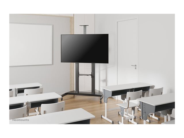 Neomounts PLASMA-M1950E - Cart - for flat panel / AV equipment - black - screen size: 60\"-100\"