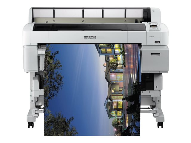 Epson SureColor SC-T5200-PS - 36\" large-format printer - colour - ink-jet - Roll (91.4 cm) - 2880 x 1440 dpi - up to 2.14 ppm (mono) / up to 2.14 ppm (colour) - USB, Gigabit LAN - cutter