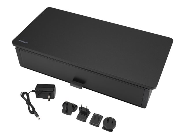 Kensington UVStand Monitor Stand with UV Sanitization Compartment - Monitor stand with drawer