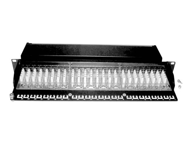 DESKTOP CAT 6A PATCH PANEL SHIELDED CL