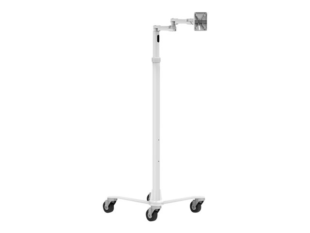 Compulocks Medical Rolling Cart Extended - VESA Compatible - Cart - for LCD display - medical - white - screen size: up to 15\" - for Compulocks Medical Rolling Cart Extended - VESA Compatible