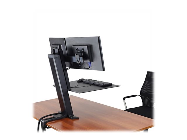 Ergotron WorkFit-SR - Standing desk converter - black
