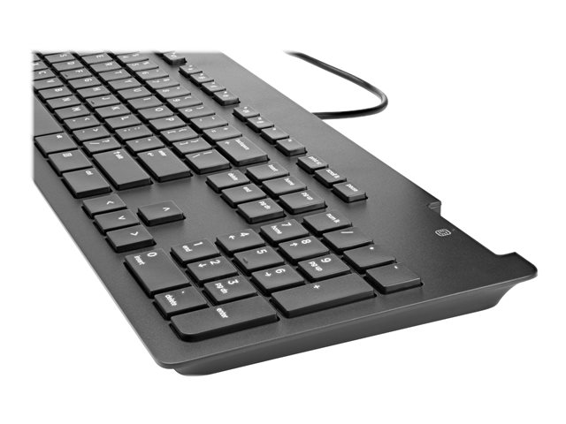 HP Business Slim - Keyboard - USB - QWERTZ - Swiss - black - for HP 34, Z1 G9, Elite 800 G9, Pro 260 G9, 400 G9, ProOne 440 G9, ZBook Fury 15 G8, 17 G8