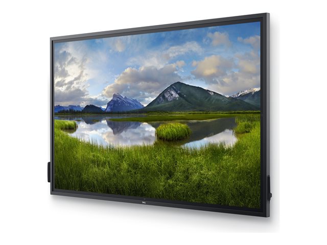 Dell P8624QT - 86" Diagonal Class (85.6" viewable) LED-backlit LCD display - interactive - with touchscreen (multi touch) - 4K UHD (2160p) 3840 x 2160