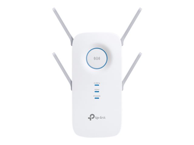 TP-Link AC2600 Wi-Fi Range Extender RE650 - Wi-Fi range extender - 1GbE - Wi-Fi 5 - 2.4 GHz, 5 GHz
