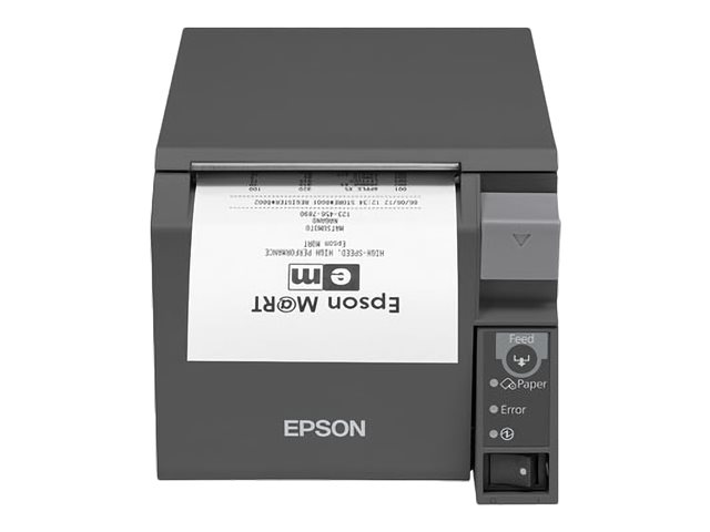 Epson TM-T70II 025A0 Serial Built-in USB PS Black EU