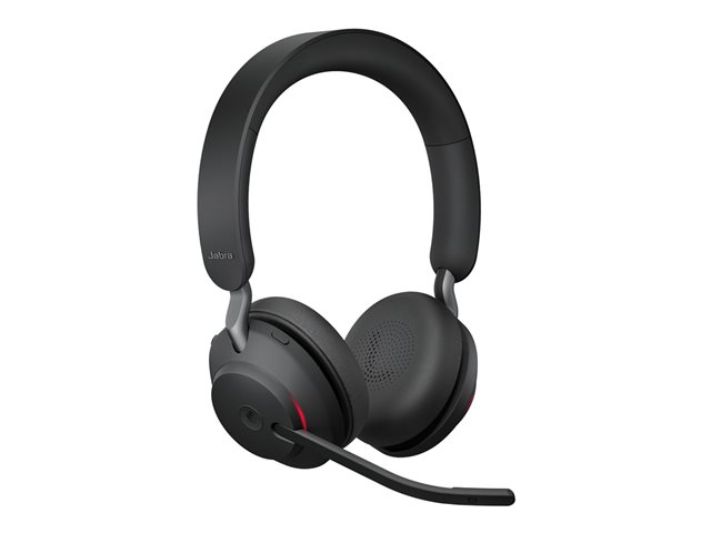Jabra Evolve2 65 Link380c MS Stereo Stand Black