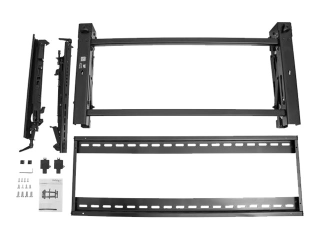 StarTech.com Video Wall Mount - For 45\" to 70\" Displays - Pop-Out - Micro-Adjustment - Steel - VESA Wall Mount - TV Video Wall System (VIDWALLMNT) - Bracket - for video wall - aluminium, steel - black - screen size: 45\"-70\" - wall-mountable - for P/N