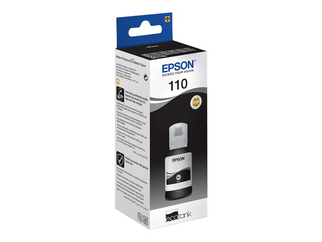 Epson EcoTank 110 - XL size - black - original - ink refill - for EcoTank ET-M1100, ET-M1120, ET-M1140, ET-M1180, M1100, M1180, M2120, M2140, M3170