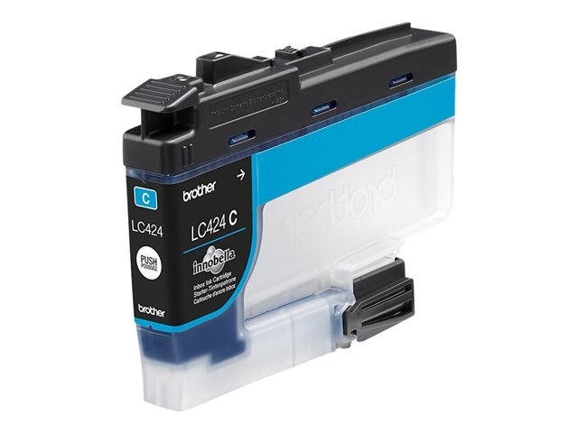 Brother LC424C - Cyan - original - ink cartridge - for Brother DCP-J1200W