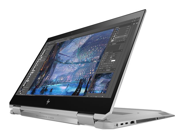 HP ZBook Studio x360 G5 Mobile Workstation - Flip design - Xeon E-2176M / 2.7 GHz - Win 10 Pro 64-bit - 32 GB RAM - 512 GB SSD NVMe, TLC - 15.6\" IPS touchscreen 3840 x 2160 (Ultra HD 4K) - Quadro P1000 / UHD Graphics P630 - Wi-Fi, Bluetooth - kbd: Belgium