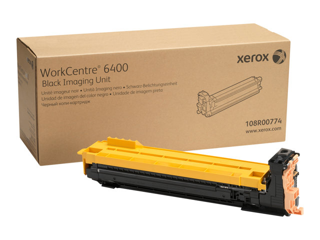 Xerox WorkCentre 6400 - Black - original - drum kit - for WorkCentre 6400, 6400/XFM, 6400S, 6400SFS, 6400X, 6400XF, 6400XM