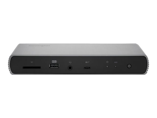 Kensington SD5750T - Docking station - Thunderbolt 4 - 3 x Thunderbolt - 1GbE - 180 Watt - for Microsoft Surface Laptop Studio, Pro 8