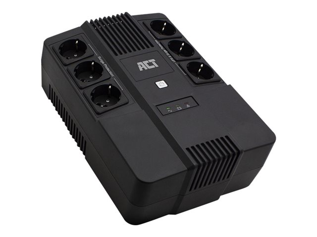 UPS (wandmontage) - 240 Volt wisselstroom V - 600 VA - uitgangen: 6