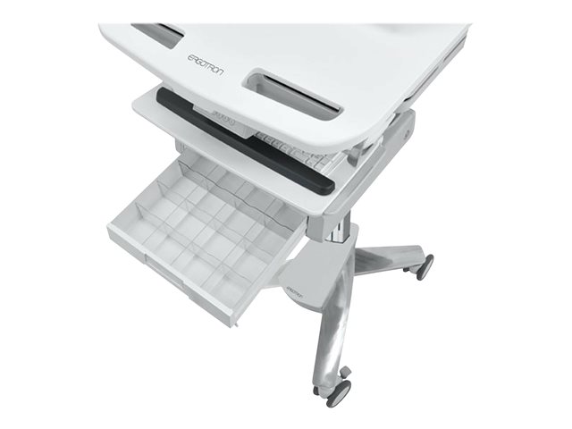 Ergotron StyleView - Cart - open architecture - for LCD display / PC equipment - plastic, aluminium, zinc-plated steel - screen size: up to 24\"