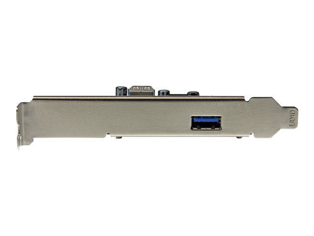 StarTech.com 2 Port USB 3.1 (10Gbps) Card - USB-A 1x External 1x Internal - PCIe USB 3.1 Card with Type-A - PCI Express (PEXUSB311EI) - USB adapter - PCIe x4 low profile - USB 3.1 x 2 - for P/N: USB312SAT3, USB31C2SAT3
