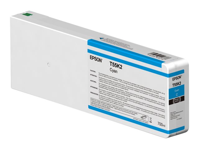 Singlepack Cyan T55K200 UltraChrome HDX/HD 700ml
