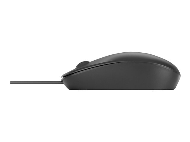 HP 128 - Mouse - laser - wired - black - for HP 34, Elite Mobile Thin Client mt645 G7, Laptop 15, Pro Mobile Thin Client mt440 G3