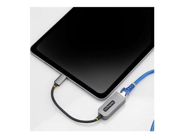 StarTech.com 2.5GbE USB-C to Ethernet Adapter - Network adapter - USB-C 3.2 Gen 1 / Thunderbolt 3 - 10M/100M/1G/2.5 Gigabit Ethernet - space grey