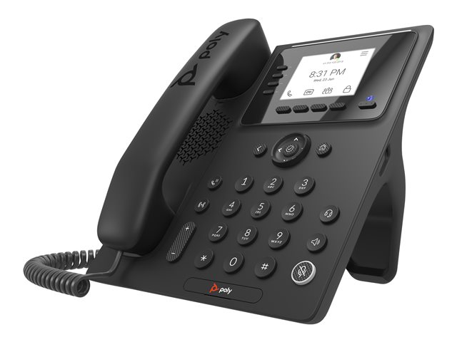 Poly CCX 350 Business Media Phone for Microsoft Teams and PoE-enabled No - Replaces Poly SKU 2200-49690-019