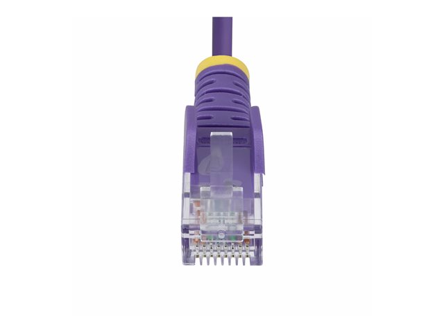 50cm Purple Slim CAT6 Ethernet Cable