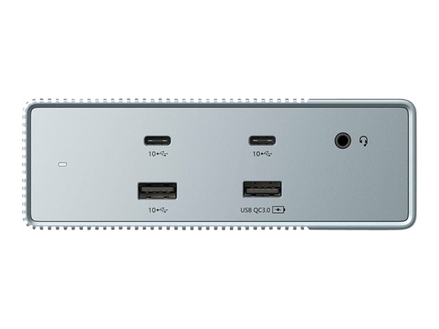 HyperDrive GEN2 - Docking station - USB-C - 2 x HDMI, 2 x DP - 1GbE - Europe