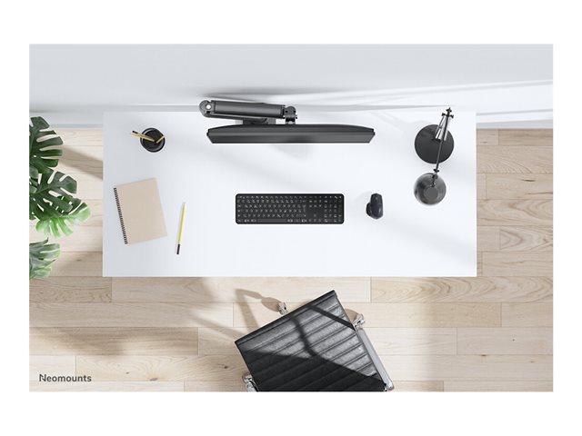 Neomounts DS70-450BL1 - Mounting kit (articulating arm, grommet clamp, topfix clamp) - full-motion - for LCD display - black - screen size: 17\"-42\" - desktop
