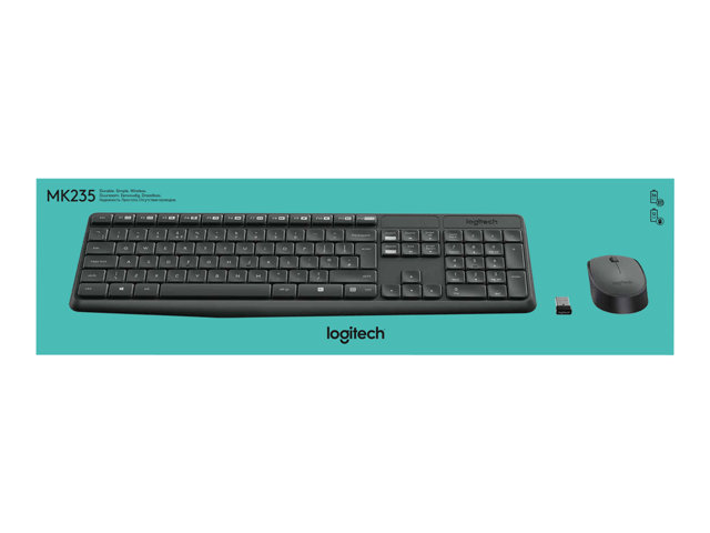 MK235 Wireless Keyboard / Mouse Combo