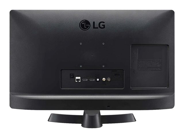 LG 24TQ510S-PZ - LED monitor with TV tuner - Smart - 23.6\" - 1366 x 768 HD - 250 cd/m² - 1000:1 - 14 ms - 2xHDMI - speakers - black, iron grey