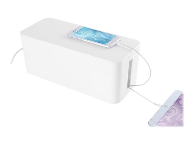 Cable Management Box S small color white