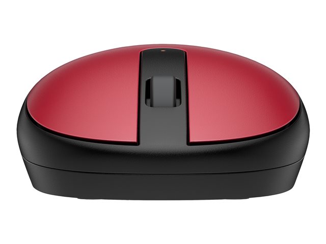 HP 240 - Mouse - right and left-handed - optical - 3 buttons - wireless - Bluetooth 5.1 - USB wireless receiver - sunset red - for Laptop 15