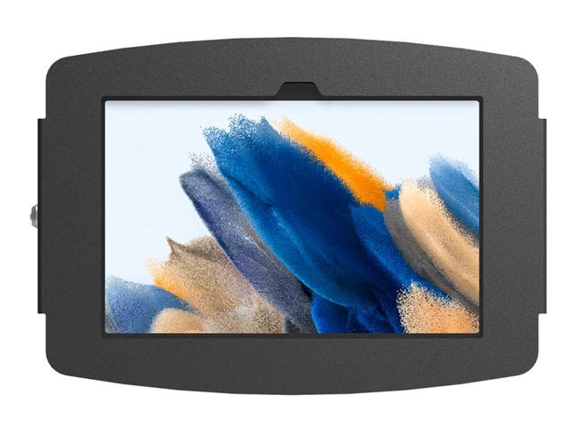 Compulocks Galaxy Tab A8 10.5\" Space Enclosure Wall Mount - Enclosure - for tablet - lockable - high-grade aluminium - black - screen size: 10.5\" - mounting interface: 100 x 100 mm - wall-mountable - for Samsung Galaxy Tab A8 (10.5 in)