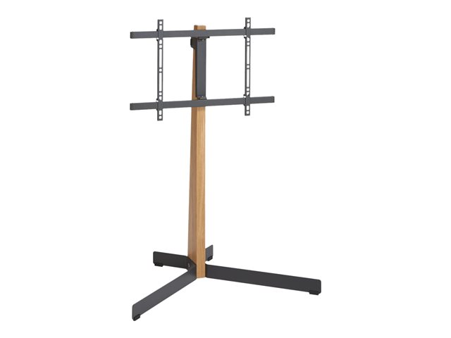 Vogel's TVS 3695 Oak & Steel (Black), TV Floor Stand, max. vesa 600 x 400, 50 kg, 40-77\"