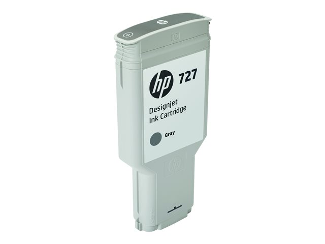 HP 727 - 300 ml - high capacity - grey - original - DesignJet - ink cartridge - for DesignJet T1500, T1530, T2500, T2530, T920, T930
