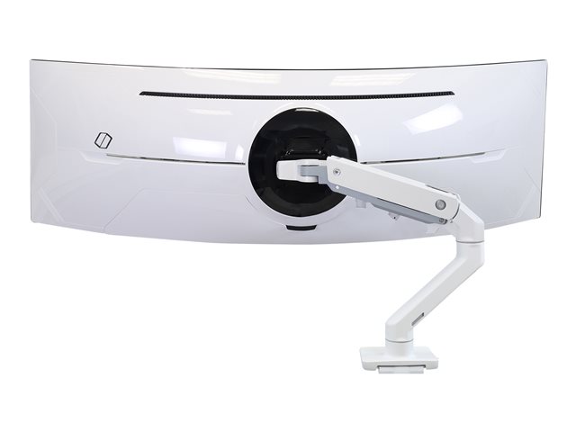 Ergotron HX - Mounting component (pivot) - heavy-duty - for LCD display - white - screen size: up to 49\" - for Ergotron HX Desk Monitor Arm, HX Wall Mount Monitor Arm